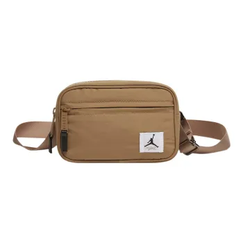 Jordan Fabric Crossbody Bag Shoulder Bag Unisex Brown