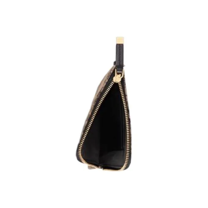 DIOR Leather Cell Phone Pouch Clutch Women's Multicolor-4