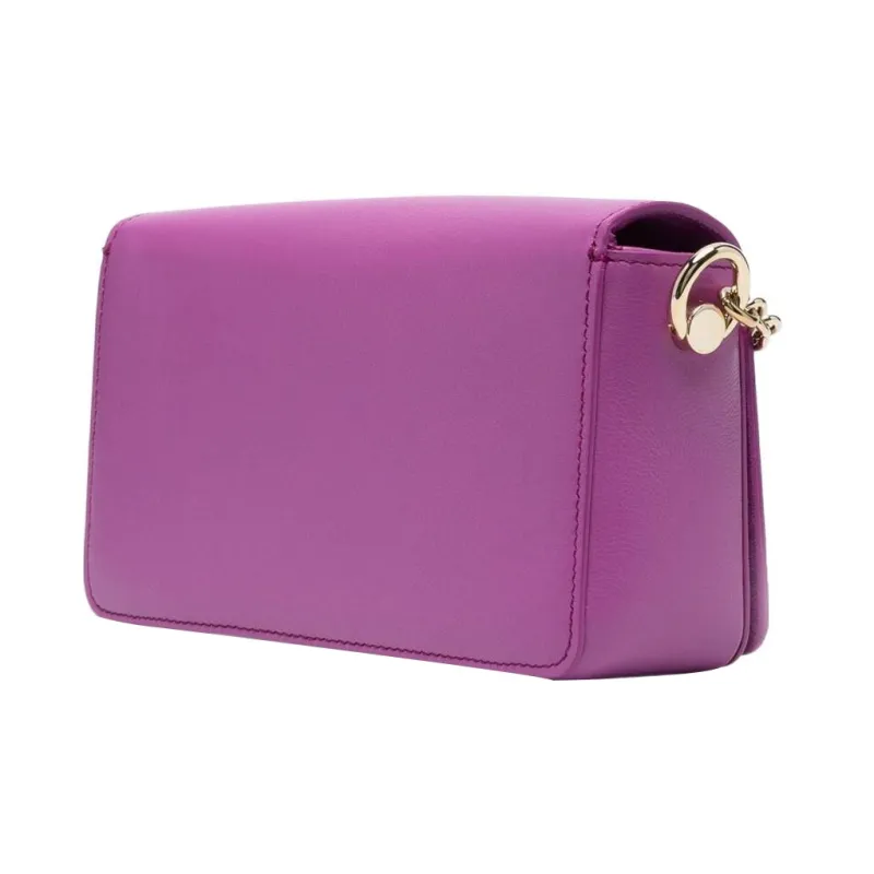 Furla My Joy Taita Calfskin Shoulder Bag Crossbody Bag Mini Women's Purple-1