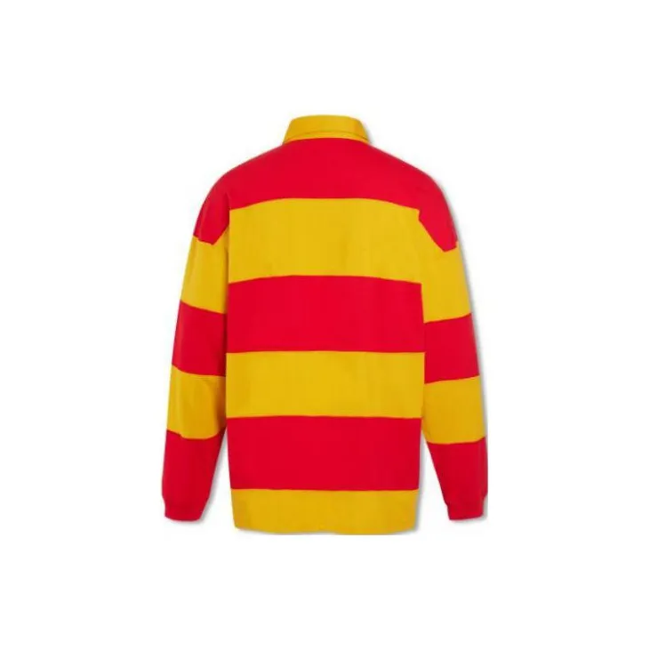 BOSS Kidswear contrast-stitch layered Castelli polo top