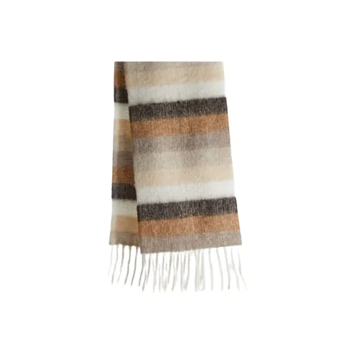 MaxMara Knit Scarves Women's Camel