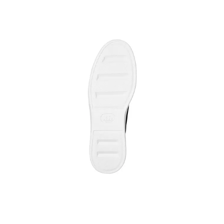 PHILIPP PLEIN Low Top Stylish Skateboarding Shoes Men's Black-4