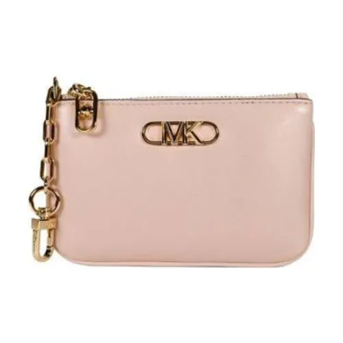MICHAEL KORS PARKER Leather Wallet Small Size Women's Pink