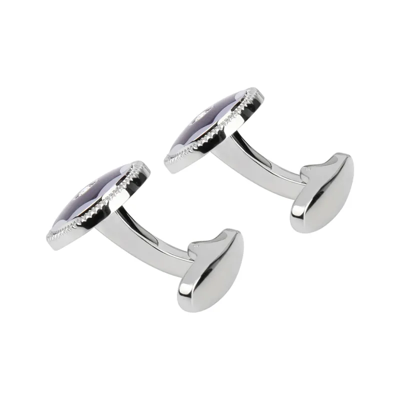 MUSTKOO Copper Crystal Cufflink Men's-3