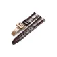 Rose Gold Buckle Brown Leather