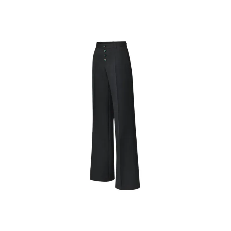 LOUIS VUITTON Louis Vuitton X Yayoi Kusama SS23 Casual Pants Women's Black-2