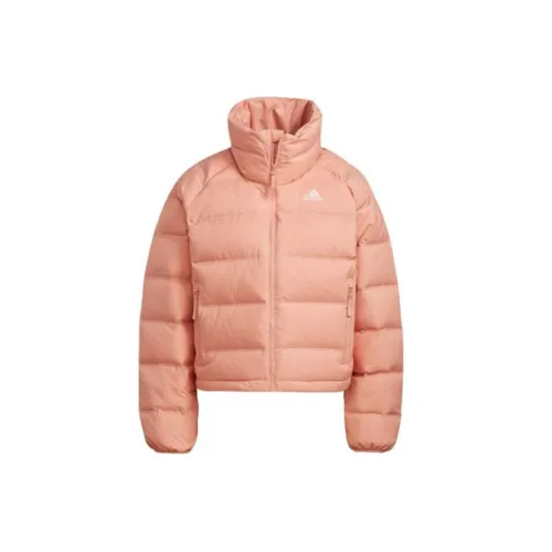 Adidas Down Jackets Women's Red Pink