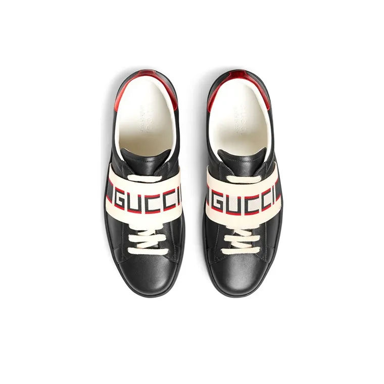 GUCCI Ace Stripe Black-3