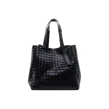 Bottega Veneta Classic Intrecciato Cube Tote Bag