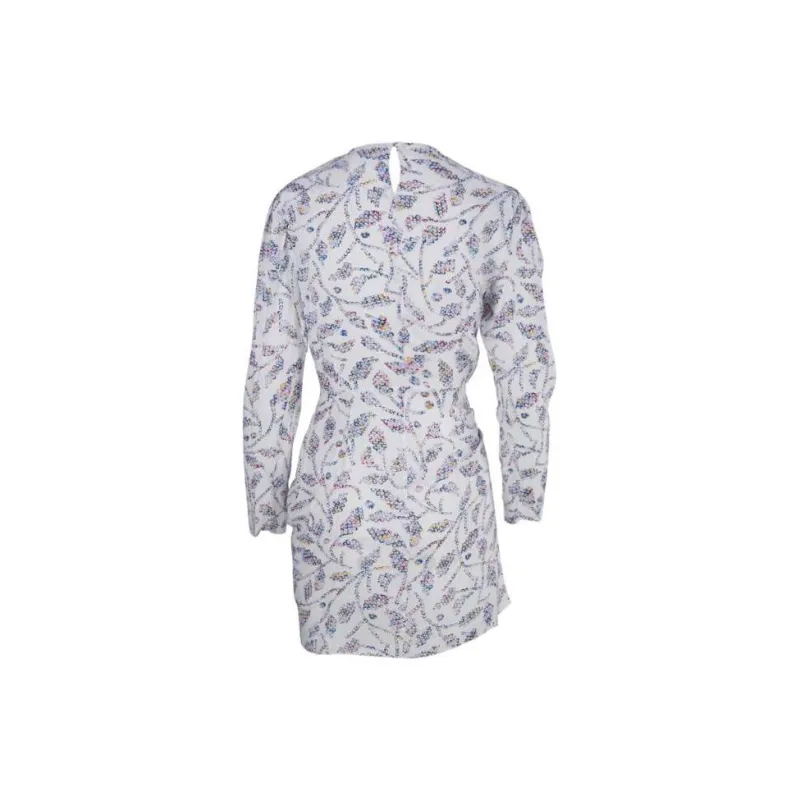 ISABEL MARANT Asymmetric Long Sleeved Mini Dress-1