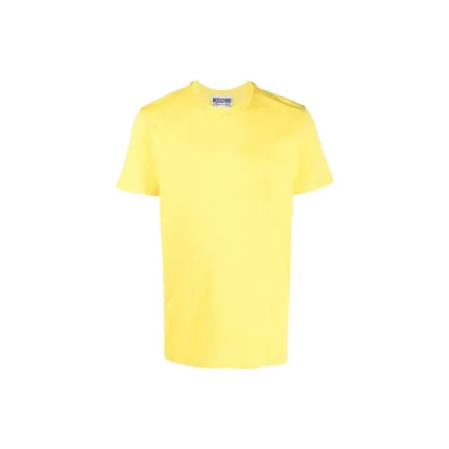 MOSCHINO T-Shirts Men Lemon Yellow