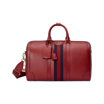 GUCCI Ophidia Leather Handbag Shoulder Bag Crossbody Bag Travel Bag Small Size Men's Red
