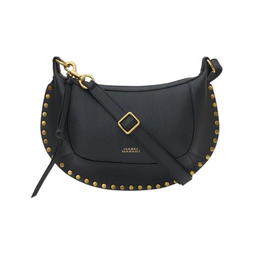 ISABEL MARANT Cow Leather Crossbody Bag, Shoulder Bag Women's Black