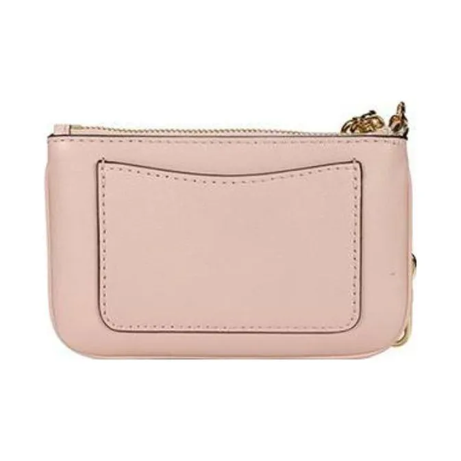 MICHAEL KORS PARKER Leather Wallet Small Size Women's Pink-1