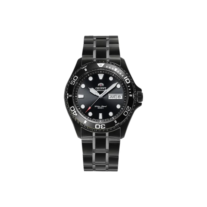 ORIENT Automatic Mechanical Movement Stainless Steel Strap Watch Men's Watches Black Dial FAA02003-0