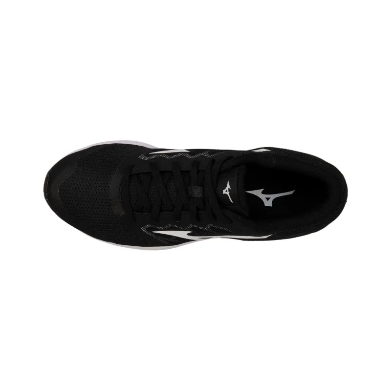 Mizuno Synchro Mx 2 Low Tops Wear resistant Black White-2
