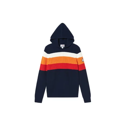 Ellesse MICHAEL KORS X Ellesse Co-Branded Ski Capsule Collection Sweaters Men Navy Blue