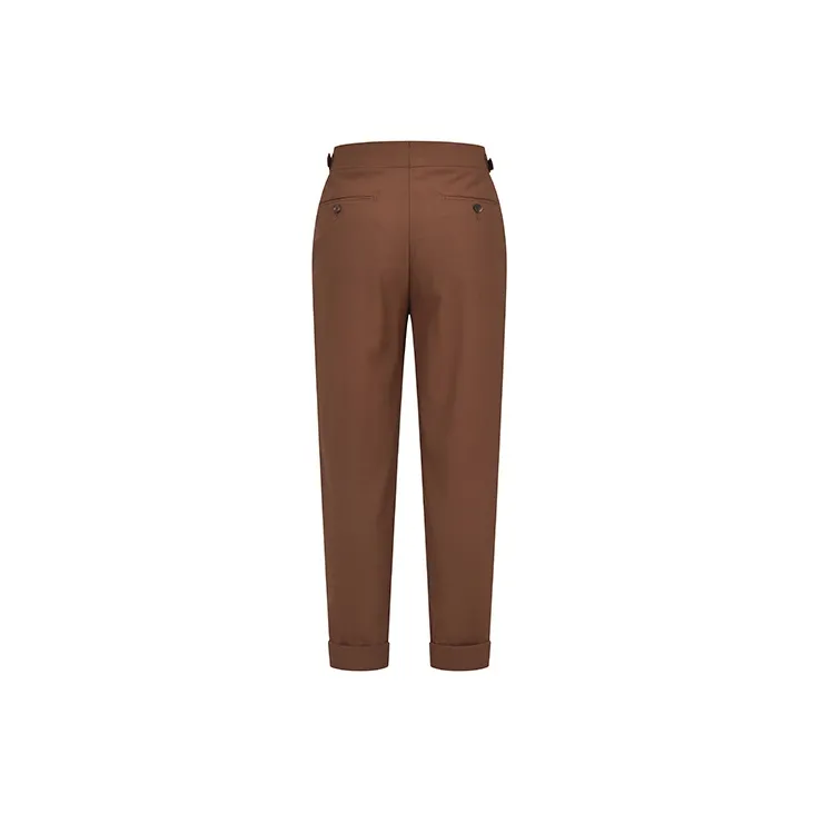 RARE Casual Pants Men Coffee-1