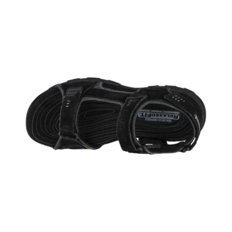 Skechers Relaxed Fit Beach Sandals Men Black-2