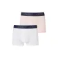 2-Pack (White+Gray Pink)