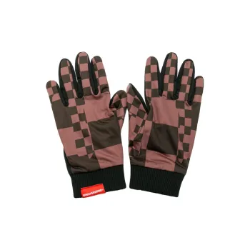 SPRAYGROUND Sports Gloves Men Brown