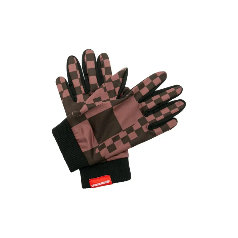 SPRAYGROUND Sports Gloves Men Brown-2