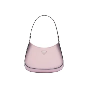 PRADA Leather Handbag, Shoulder Bag Women's Pink