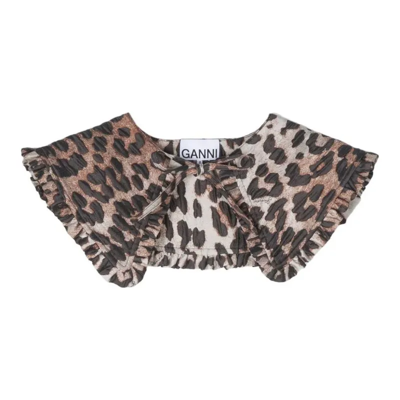 GANNI Shawls Women's Brown-0
