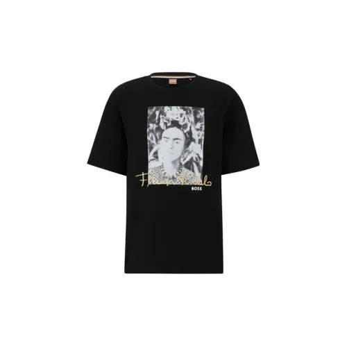 HUGO BOSS X Frida Kahlo T-Shirts Unisex Black