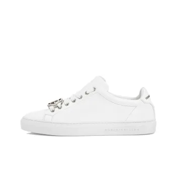 PHILIPP PLEIN Low Top Stylish Skateboarding Shoes Men's White