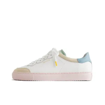 Axel Arigato Clean 180 Low-Top Stylish Skateboarding Shoes Women's White Blue Pink