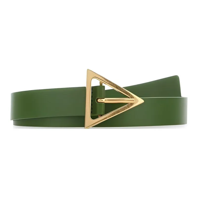 Bottega Veneta Signature Triangular Buckle Belt-1