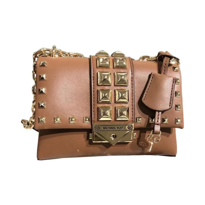 MICHAEL KORS Cece Leather Shoulder Bag Crossbody Bag Regular Women's Brown-0