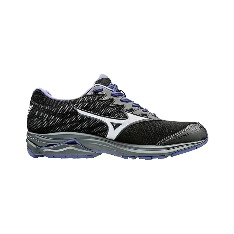 Mizuno Cushioning Anti-Slip And Wear-Resistant Low-Top Running Shoes Women's Black Gray Purple-1
