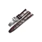 Silver Buckle Brown Leather
