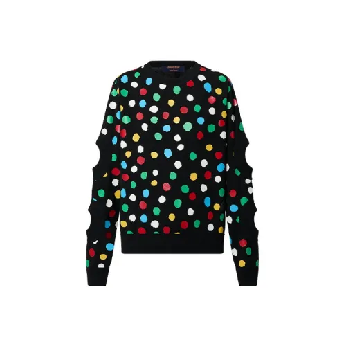 Yayoi Kusama LOUIS VUITTON X Yayoi Kusama Cashmere Sweaters Women's Black