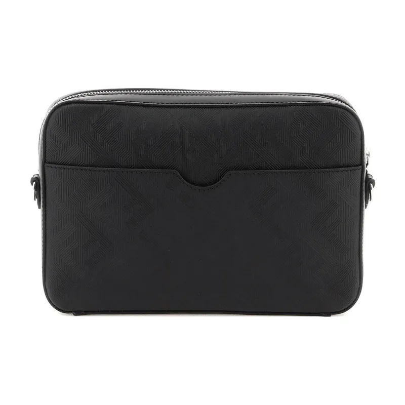 FENDI O'Lock Calfskin Camera Bag, Crossbody Bag, Shoulder Bag Men's Black-1