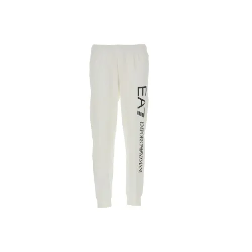 EMPORIO ARMANI Knitted Sweatpants Men White