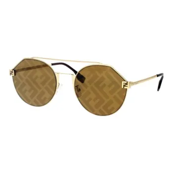 FENDI Sunglasses Unisex Yellow