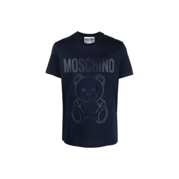 MOSCHINO T Shirts Men Blue