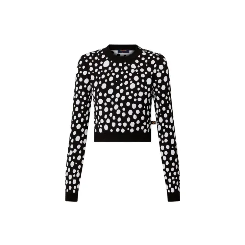 Yayoi Kusama X LOUIS VUITTON Sweaters Women's Black