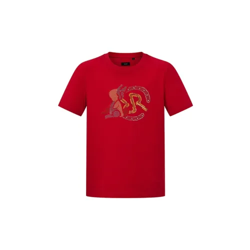 RARE Short Sleeved T Shirts Men's Red