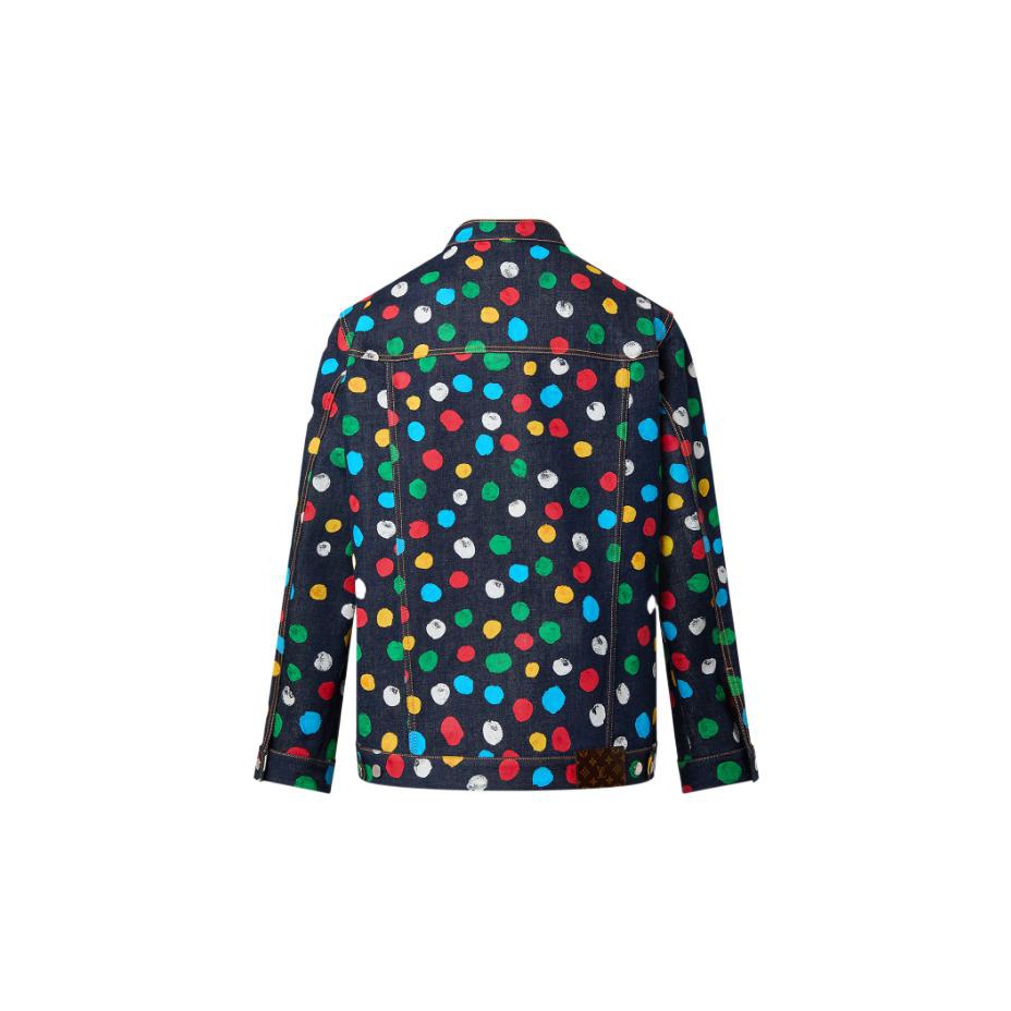 LOUIS VUITTON X Yayoi Kusama Painted Dots Denim Jacket LOUIS VUITTON X Yayoi Kusama Painted Dots Denim Jacket