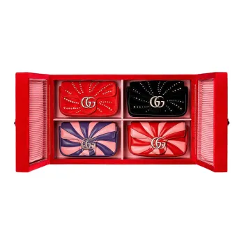 GUCCI GG Marmont Velvet Crossbody Bag Shoulder Bag Extra Mini Women's Red/Black/Purple/Pink