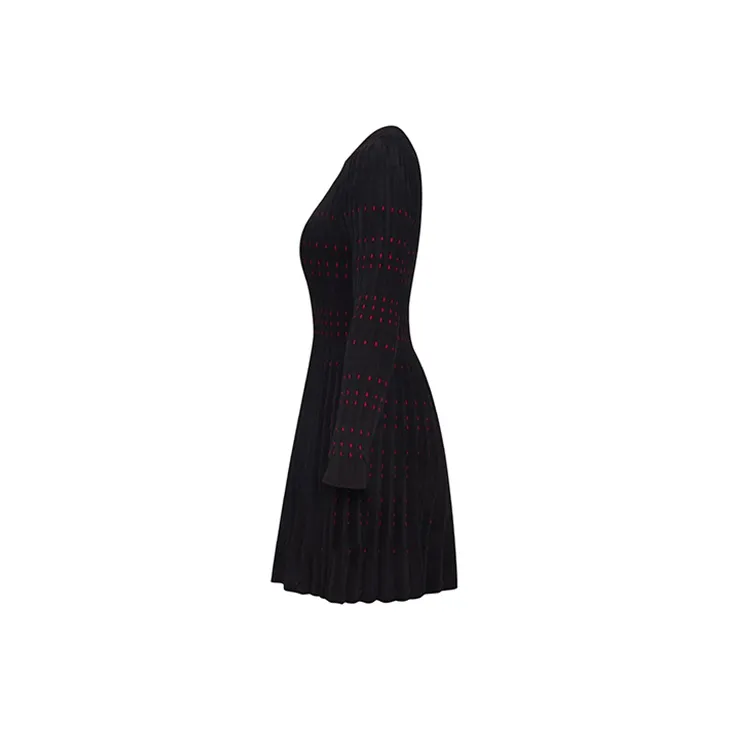 RARE Long Sleeved Dress Women's Black-2