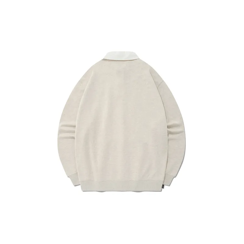 COVERNAT Sweatshirt Fall Unisex Oat-1