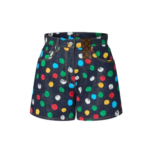 Yayoi Kusama LOUIS VUITTON X Yayoi Kusama Casual Shorts Women's Black