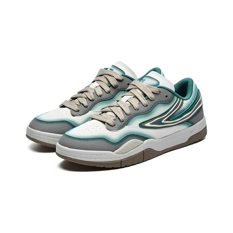 FILA FUSION T88 SKB Low-Top Skateboard Shoes Men's White Gray-2