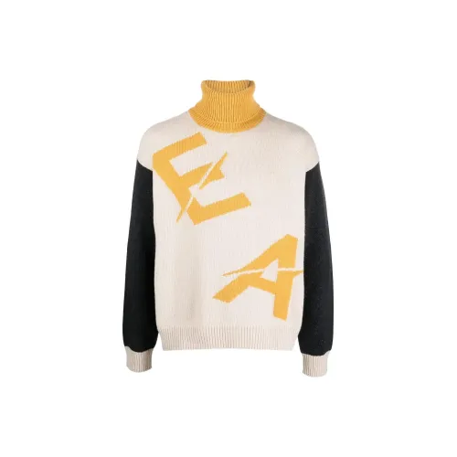 EMPORIO ARMANI Sustainable Collection Sweaters Men Yellow