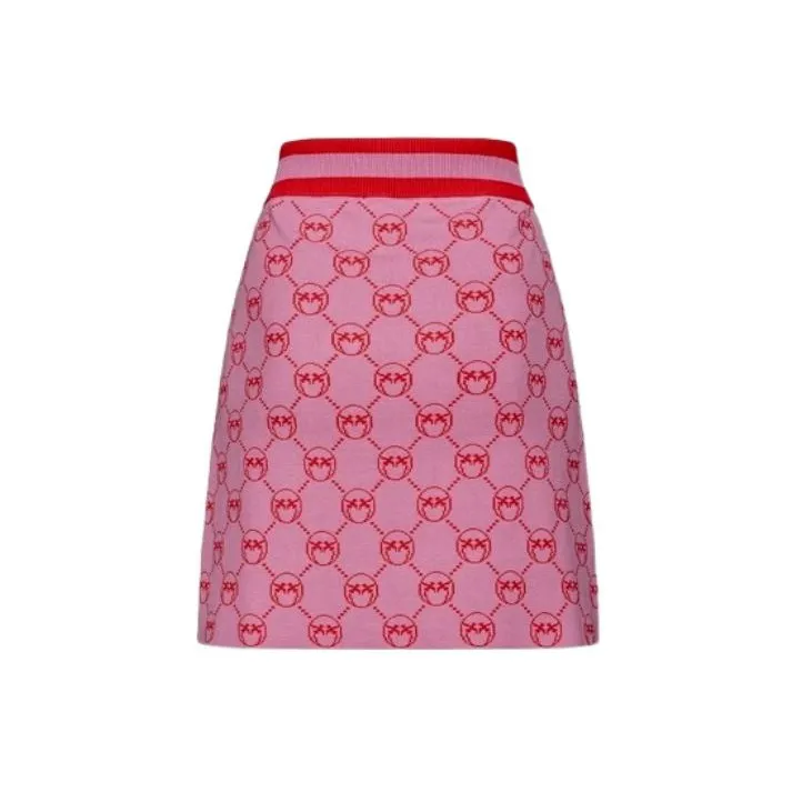 PINKO SS23 Casual Short Skirts Women's Pink-1